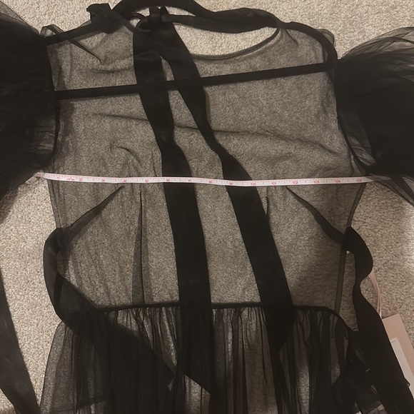Simone Rocha for H&M Black Tulle Apron Dress Size XS NWT - Picture 13 of 16